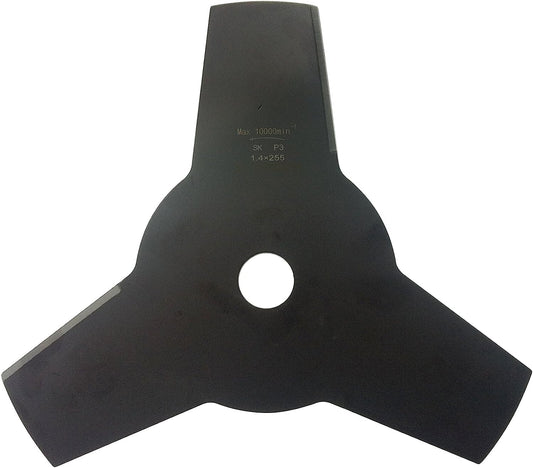 WILD BADGER POWER 10-inch, 3-tooth Heavyduty Brush Cutter Blade Universal Attachment